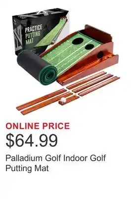 Costco Palladium Golf Indoor Golf Putting Mat offer
