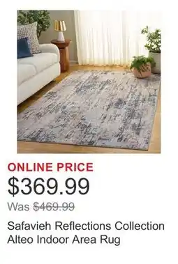 Costco Safavieh Reflections Collection Alteo Indoor Area Rug offer