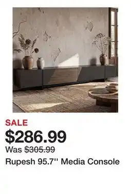 Wayfair Rupesh 95.7'' Media Console offer