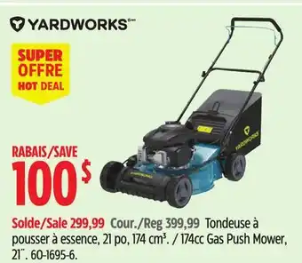 Canadian Tire Yardworks 174cc Gas Push Mower, 21˝ offer