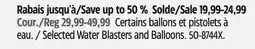 Canadian Tire ZURU Selected Water Blasters and Balloons offer