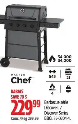 Canadian Tire Master Chef Discover Series BBQ offer