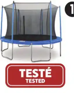 Canadian Tire 14 Trampoline and Safety Enclosure Combo Jumptek offer