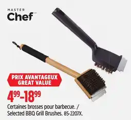 Canadian Tire Master Chef Selected BBQ Grill Brushes offer