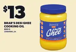 Loblaws BRAR'S DESI GHEE COOKING OIL offer