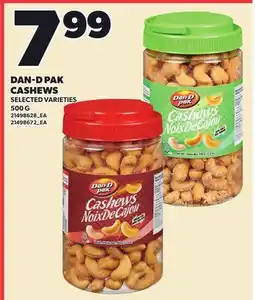Loblaws DAN-D PAK CASHEWS offer