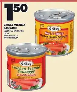 Loblaws GRACE VIENNA SAUSAGE offer
