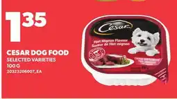 Loblaws CESAR DOG FOOD offer