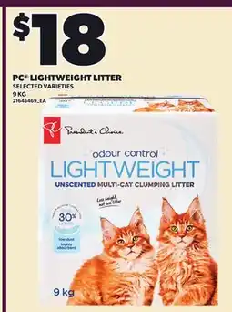 Loblaws PC LIGHTWEIGHT LITTER offer