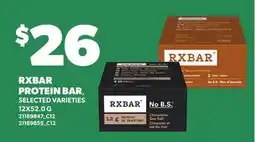Loblaws RXBAR PROTEIN BAR offer