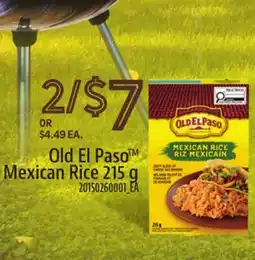 Loblaws OLD EL PASO MEXICAN RICE offer
