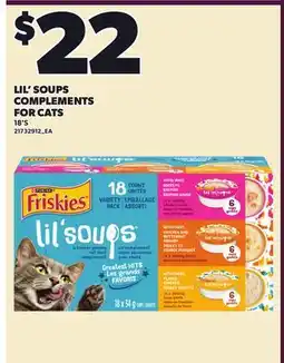 Loblaws LIL' SOUPS COMPLEMENTS FOR CATS, 18'S offer