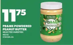 Loblaws PB&ME POWDERED PEANUT BUTTER offer
