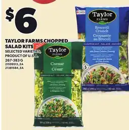 Loblaws TAYLOR FARMS CHOPPED SALAD KITS offer
