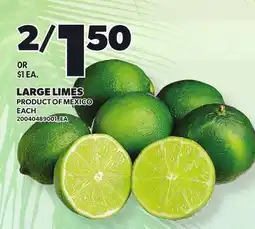 Loblaws LARGE LIMES offer