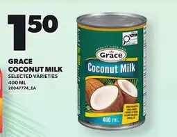Loblaws GRACE COCONUT MILK offer