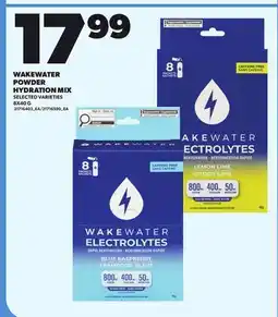 Loblaws WAKEWATER POWDER HYDRATION MIX offer