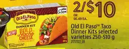 Loblaws OLD EL PASO TACO DINNER KITS offer