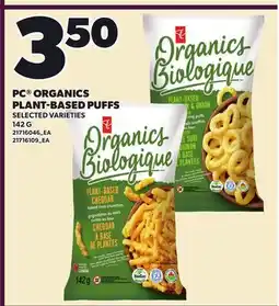 Loblaws PC ORGANICS PLANT-BASED PUFFS offer