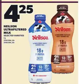 Loblaws NEILSON ULTRAFILTERED MILK offer