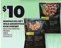 Loblaws MARINA DEL REY WILD ARGENTINIAN RAW SHRIMP offer