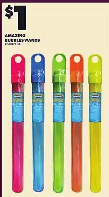 Loblaws AMAZING BUBBLES WANDS offer