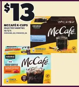 Loblaws MCCAFÉ K-CUPS, 10/12'S offer