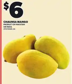 Loblaws CHAUNSA MANGO offer