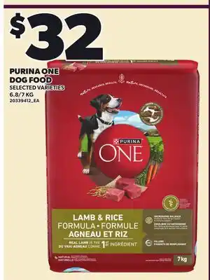 Loblaws PURINA ONE DOG FOOD offer