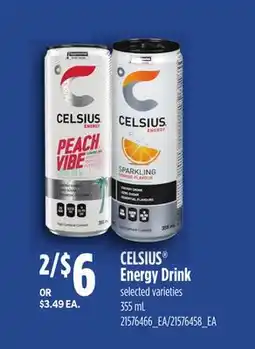 Loblaws CELSIUS ENERGY DRINK offer