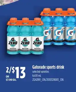 Loblaws GATORADE SPORTS DRINK offer