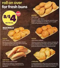 Loblaws BULK ROLLS offer