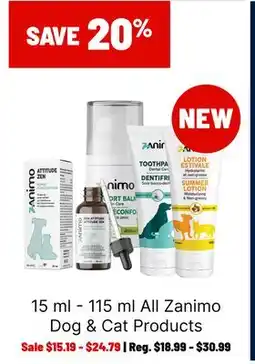 Ren’s Pets Depot Zanimodog & Cat Products offer