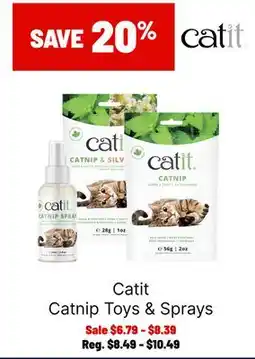 Ren’s Pets Depot Catit Catnip Toys & Sprays offer