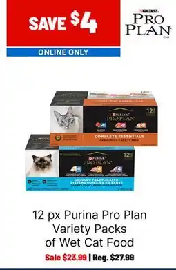 Ren’s Pets Depot Purina Pro Plan Variety Packs of Wet Cat Food offer