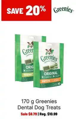 Ren’s Pets Depot Greenies Dental Dog Treats offer