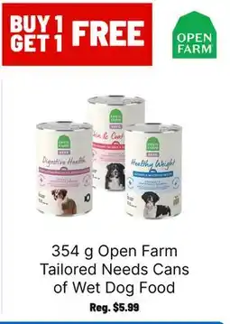 Ren’s Pets Depot Open Farm Tailored Needs Cans of Wet Dog Food offer
