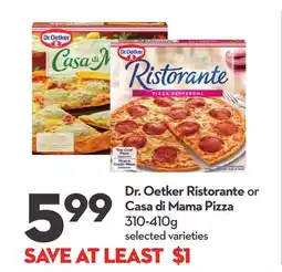 Longo's Ristorante or Casa di Mama Pizza offer