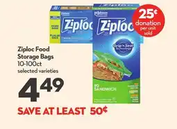 Longo's Ziploc Food Storage Bags offer