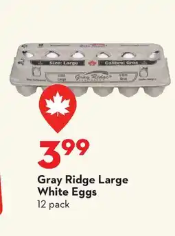 Longo's Large White Eggs offer