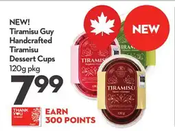 Longo's Handcrafted Tiramisu Dessert Cups offer