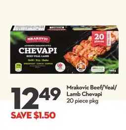 Longo's Beef/Veal/Lamb Chevapi offer