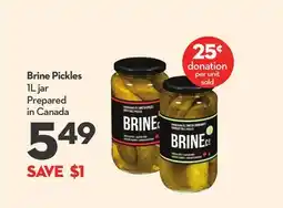 Longo's Pickles offer