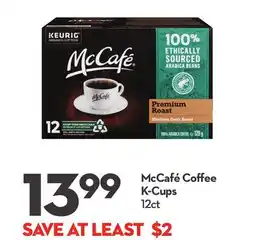 Longo's McCafé Coffee K-Cups offer