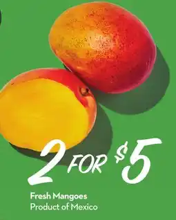 Longo's Fresh Mangoes offer