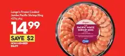 Longo's Longo's Frozen Cooked Jumbo Pacific Shrimp Ring offer