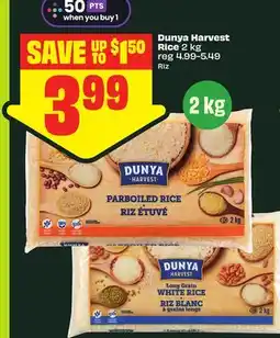 FreshCo Dunya Harvest Rice 2 kg - Scene+ offer offer