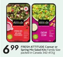 Sobeys Caesar or Spring Mix Salad Kits offer