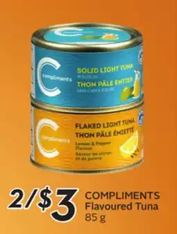 Sobeys COMPLIMENTS Flavoured Tuna offer
