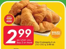 Sobeys Mini Croissants offer